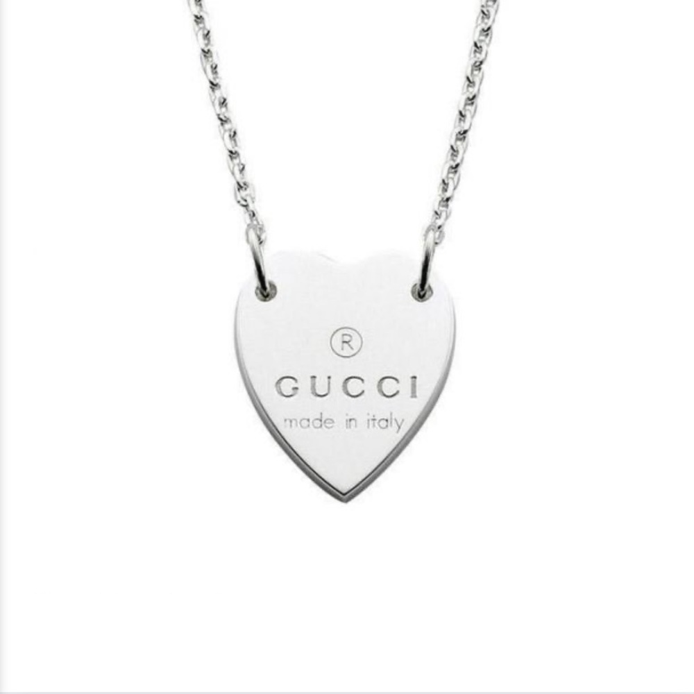 Gucci heart necklace